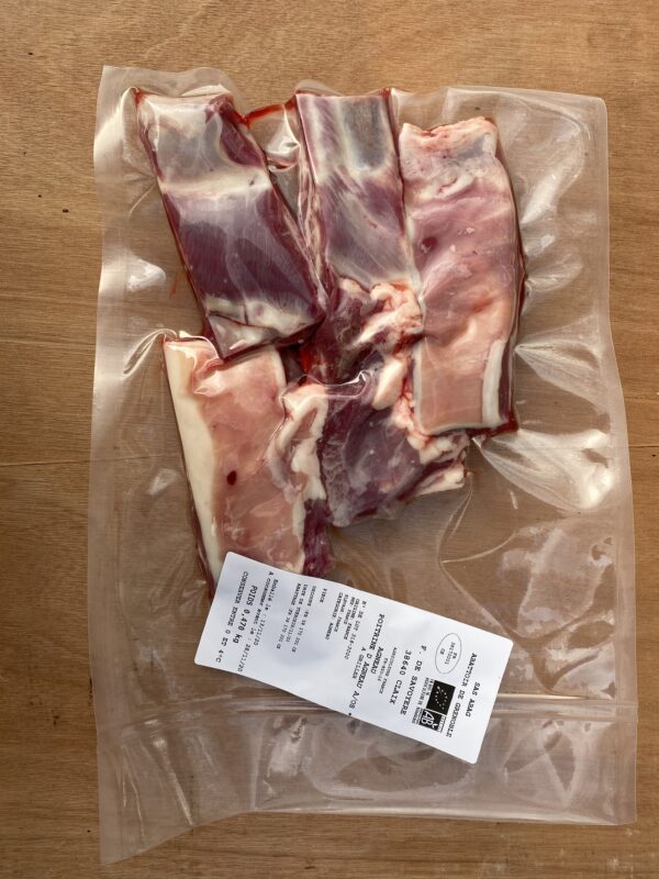 Plat de côte / ragoût d'agneau