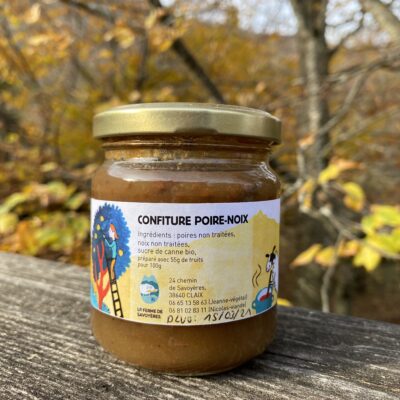 Confiture Poire noix