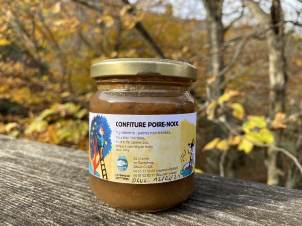 Confiture Poire noix