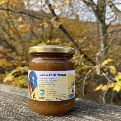 Confiture Poire vanille