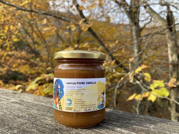 Confiture Poire vanille